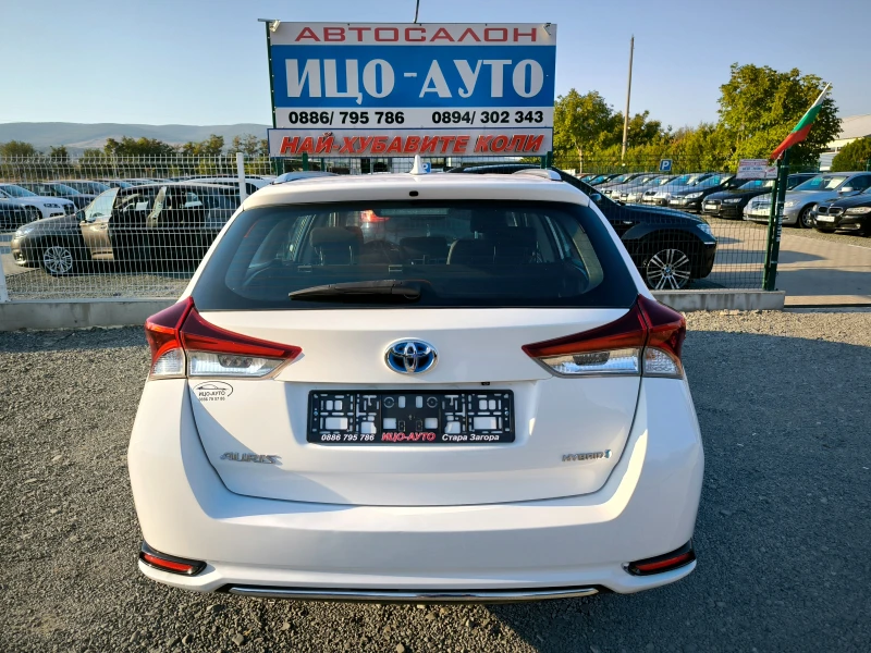 Toyota Auris 1, 8i-100k.c.АВТОМАТ, ХИБРИД, НАВИ, LED, КАМЕРА, Е, снимка 5 - Автомобили и джипове - 47392192