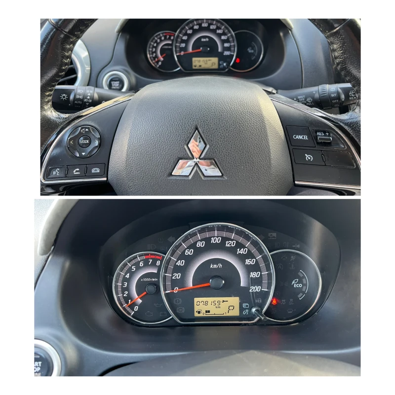 Mitsubishi Space star 1.2i, HANAMI, АВТОМАТ, ШВЕЙЦАРИЯ, снимка 14 - Автомобили и джипове - 47749746