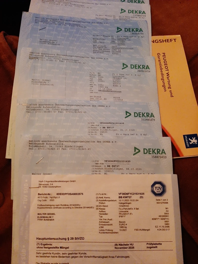 Peugeot 407 1.8i 16V GERMANY , снимка 16 - Автомобили и джипове - 53563856