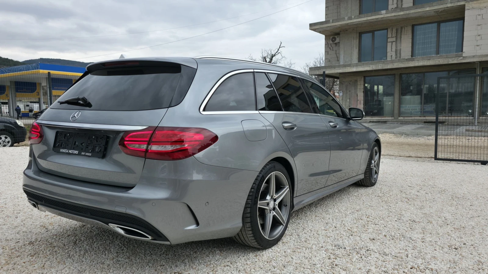 Mercedes-Benz C 220 FULL SERVICE AMG-Lein Панорама Навигация , снимка 6 - Автомобили и джипове - 53662546