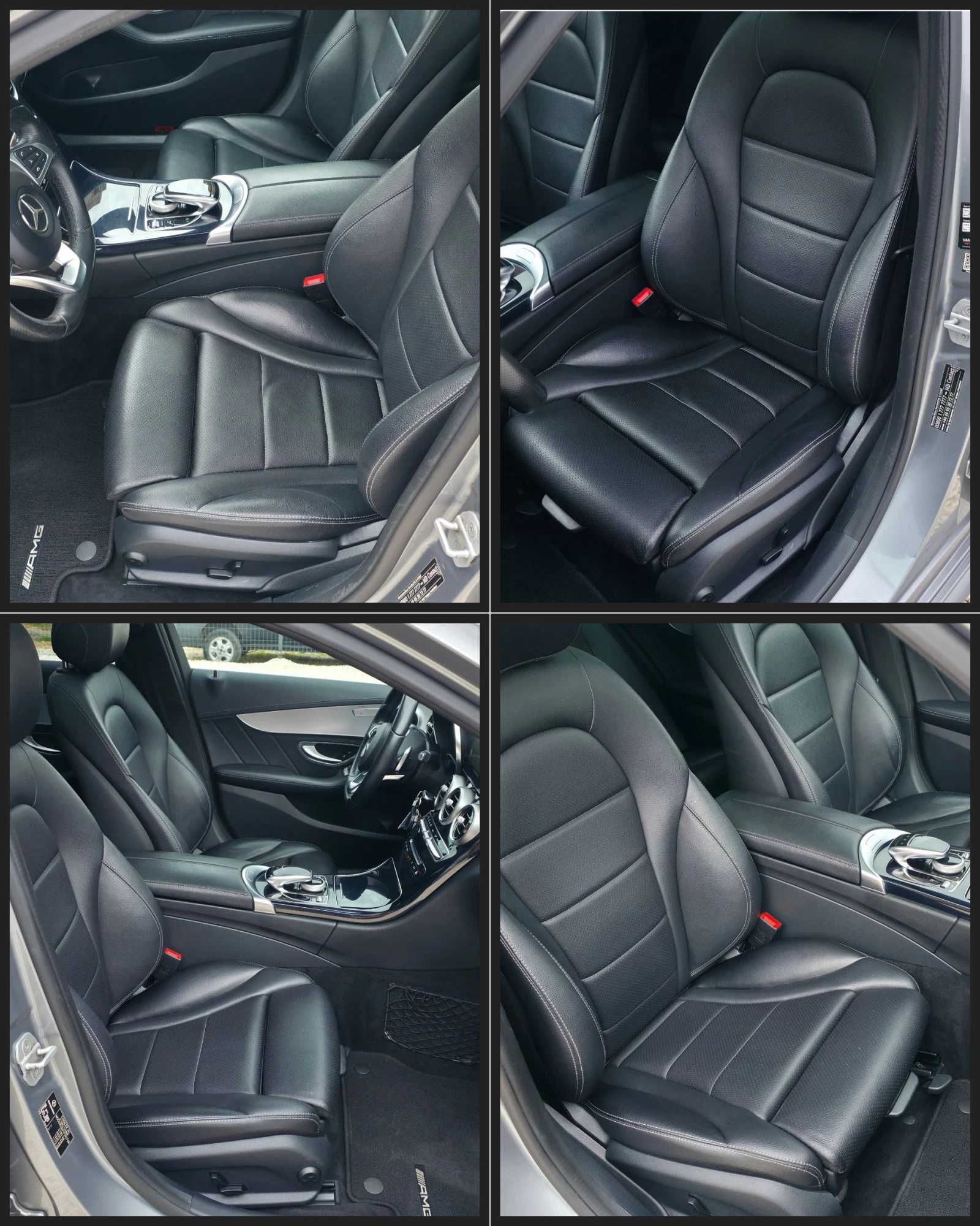 Mercedes-Benz C 220 FULL SERVICE AMG-Lein Панорама Навигация , снимка 8 - Автомобили и джипове - 53662546