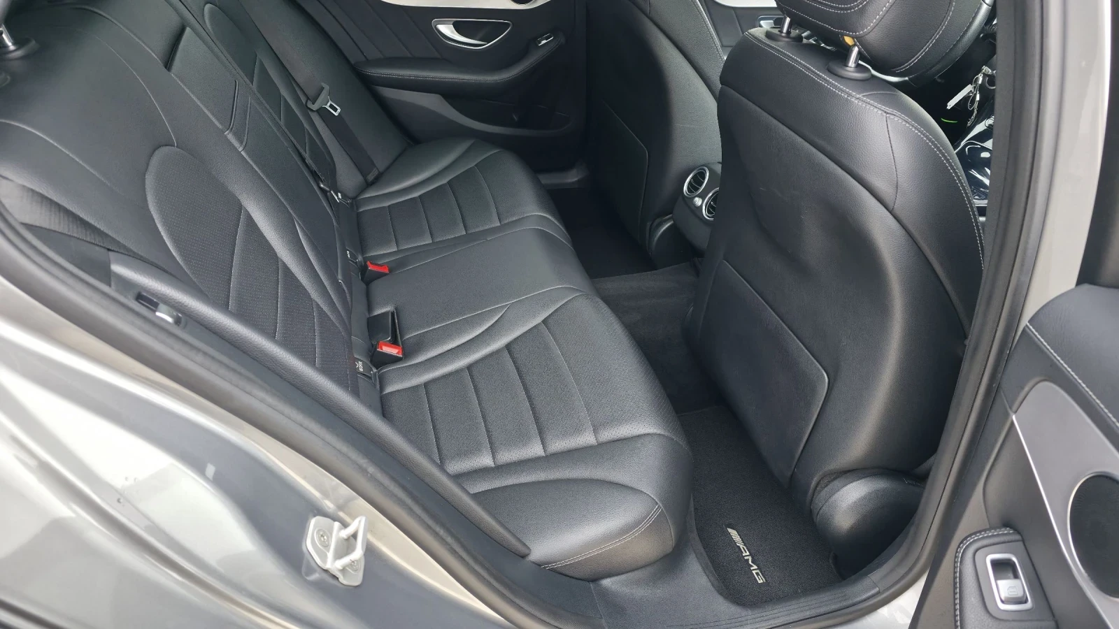 Mercedes-Benz C 220 FULL SERVICE AMG-Lein Панорама Навигация , снимка 10 - Автомобили и джипове - 53662546