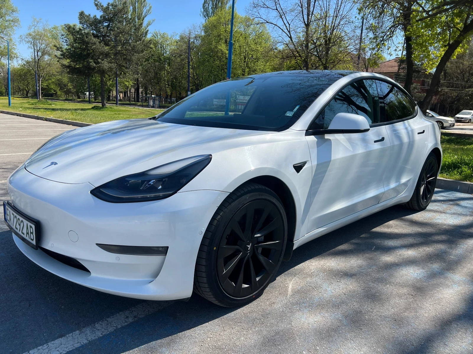 Tesla Model 3 Long range, снимка 2 - Автомобили и джипове - 54247951