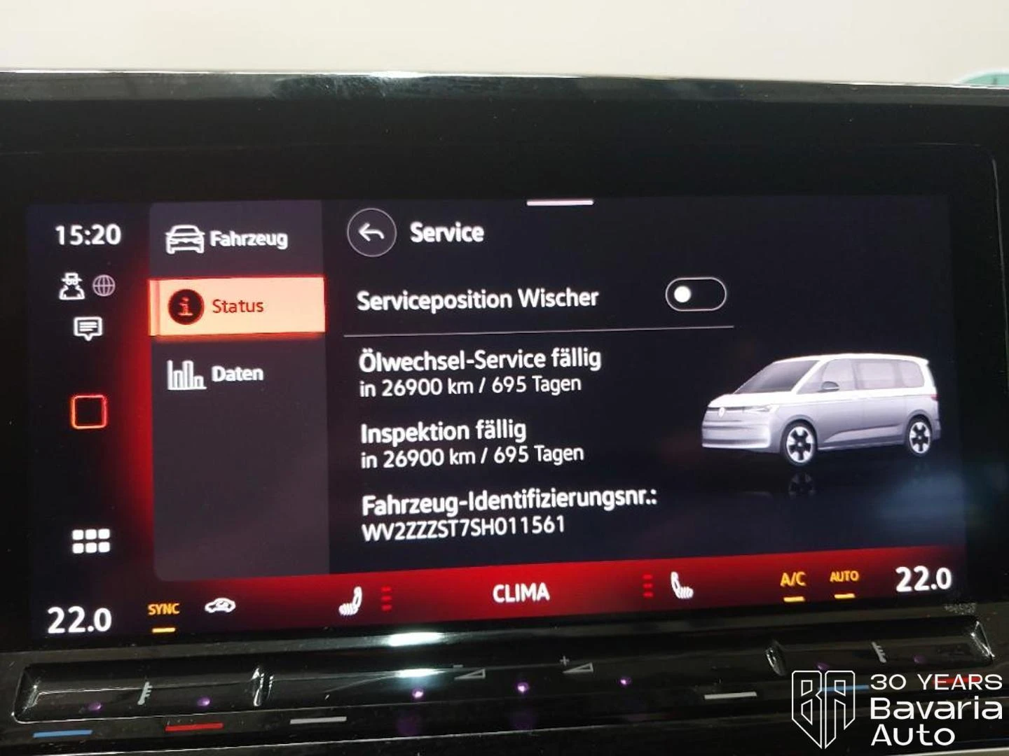 VW Multivan lang Style DSG Easy Open Basic , снимка 12 - Автомобили и джипове - 55767060