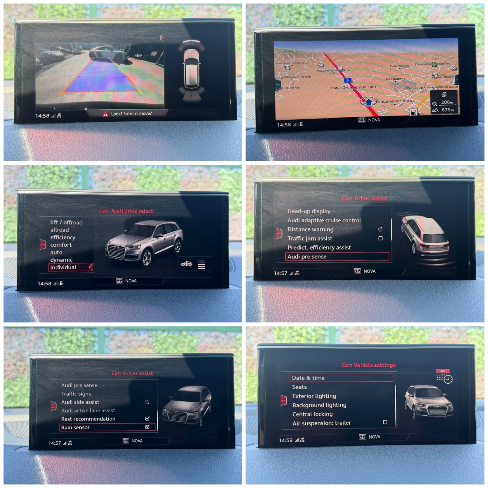 Audi Q7 7seat/BOSE/PANO/KEYLESS/LED/СОБСТВЕН ЛИЗИНГ, снимка 13 - Автомобили и джипове - 56141754
