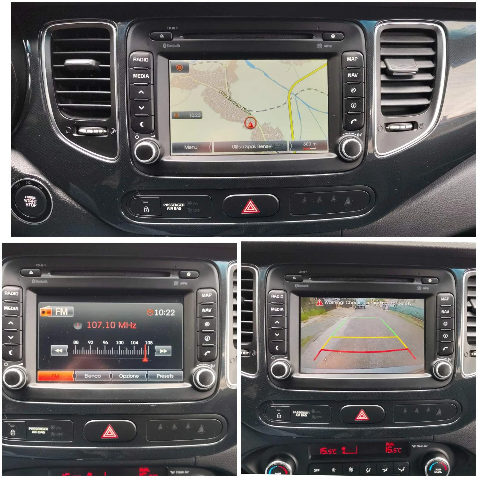 Kia Carens 1.7 CRDI Автомат Панорама 174 000км., снимка 10 - Автомобили и джипове - 54645499