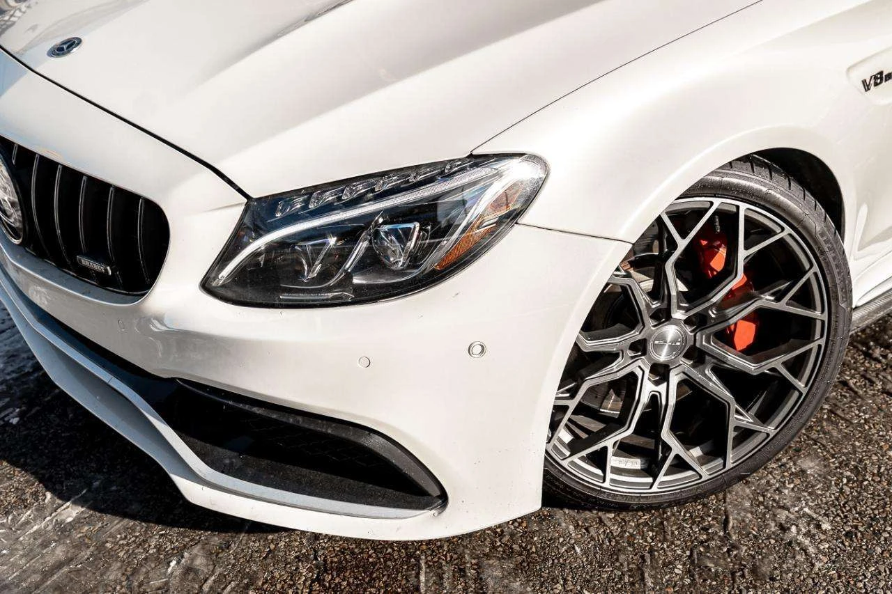 Mercedes-Benz C 63 AMG  S COUPE / CARBON FIBER / 360 / DIS / ЦЕНА ДО БГ , снимка 4 - Автомобили и джипове - 54972745