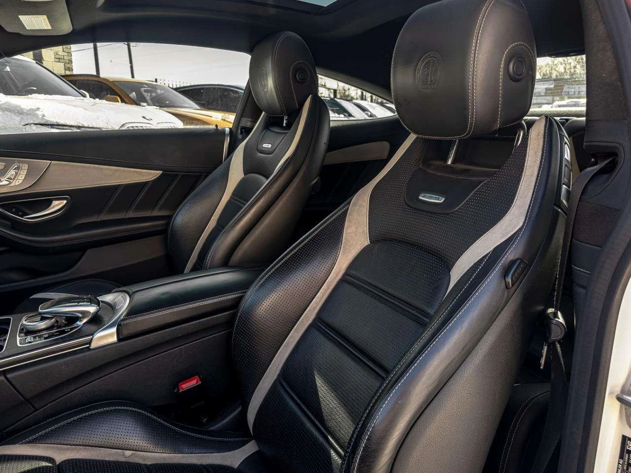 Mercedes-Benz C 63 AMG  S COUPE / CARBON FIBER / 360 / DIS / ЦЕНА ДО БГ , снимка 10 - Автомобили и джипове - 54972745
