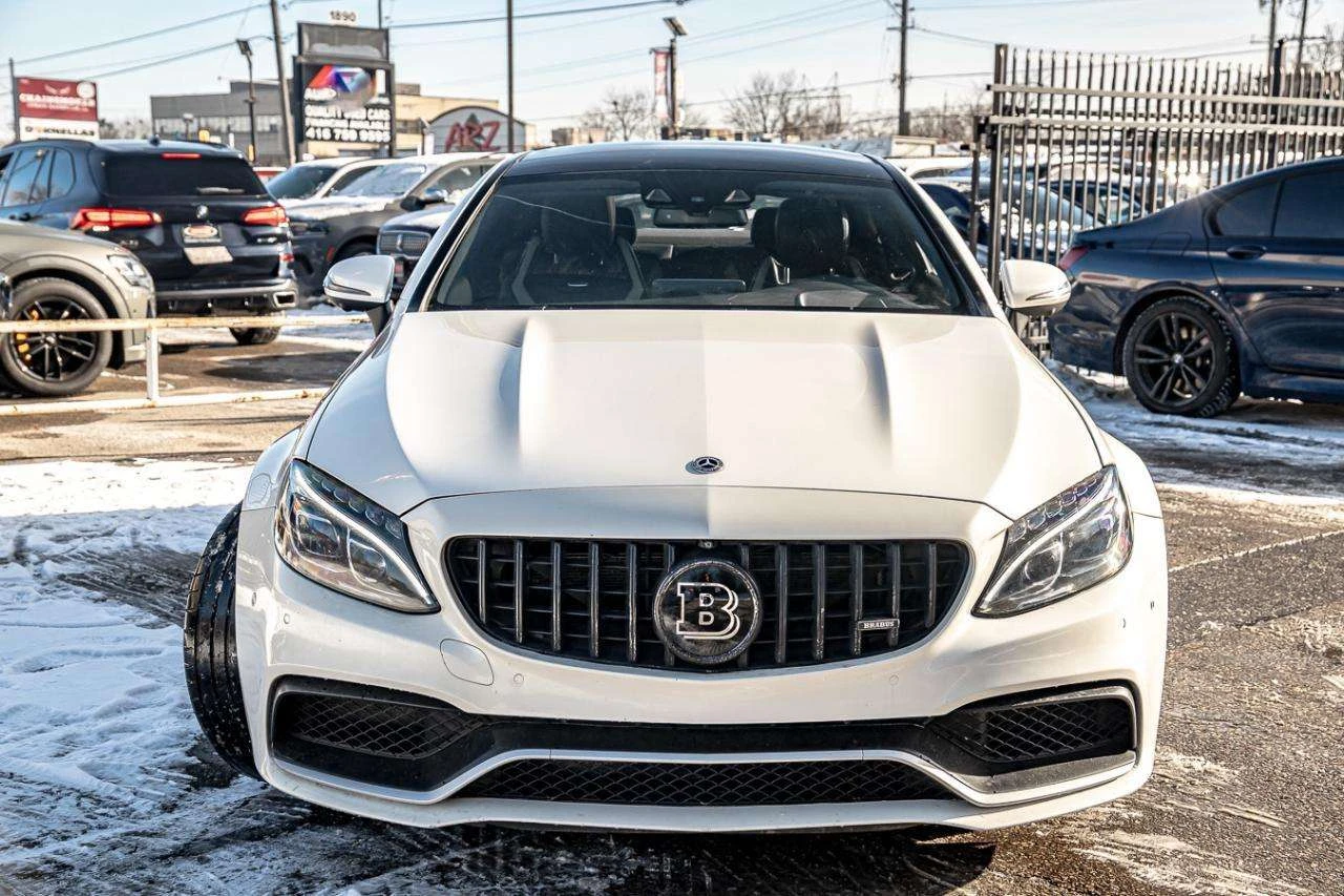 Mercedes-Benz C 63 AMG  S COUPE / CARBON FIBER / 360 / DIS / ЦЕНА ДО БГ , снимка 2 - Автомобили и джипове - 54972745