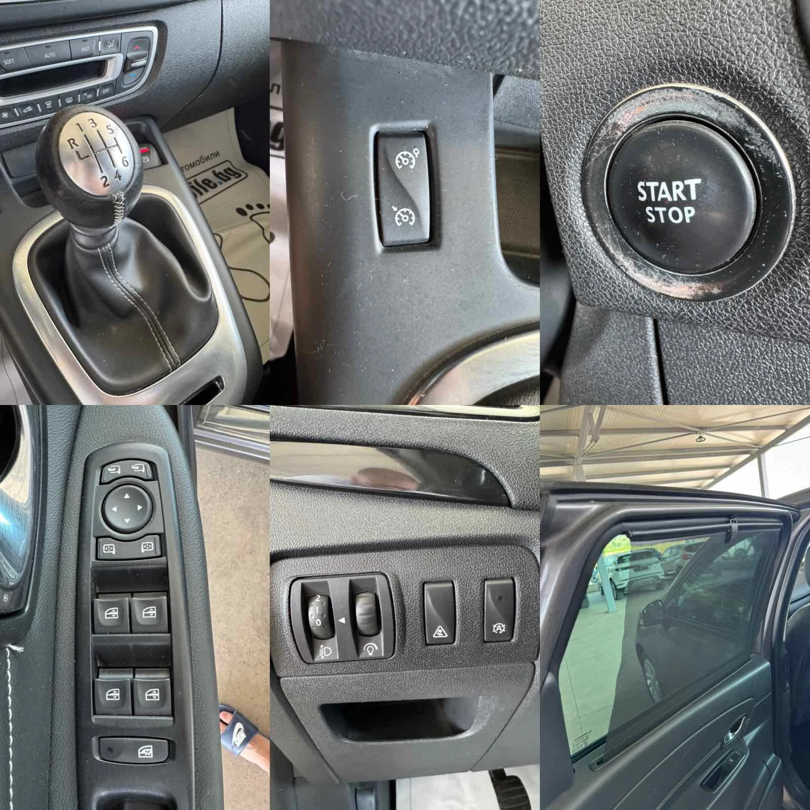 Renault Scenic 1.5dci* 110ps* 6ск* НАВИ КАМЕРА* КЛИМА* , снимка 15 - Автомобили и джипове - 55441977