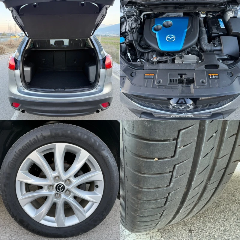 Mazda CX-5 2.2D / 4WD / AVTOMAT / KOJA / NAVI / CAMERA , снимка 16 - Автомобили и джипове - 52805172