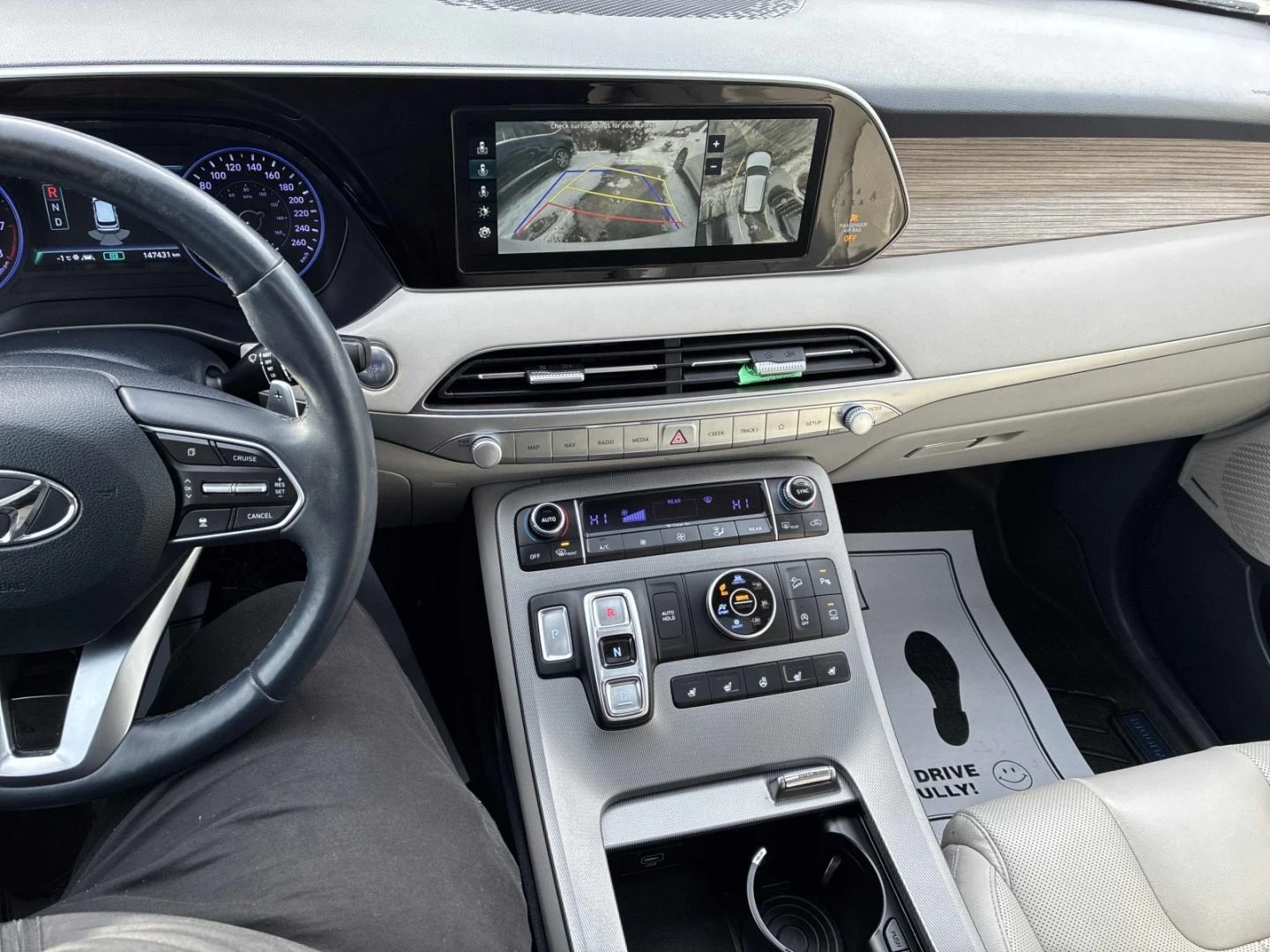 Hyundai Palisade Luxury* Distronic* Keyless* 360View* Обдух* Подгре, снимка 9 - Автомобили и джипове - 53863489