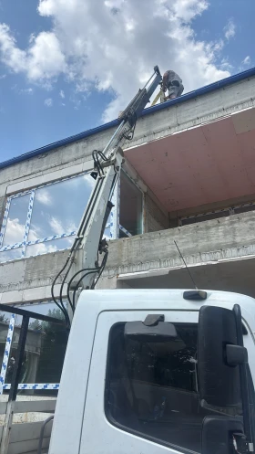 Mercedes-Benz Atego Самосвал и кран, снимка 5