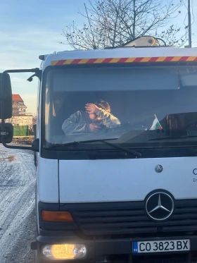 Mercedes-Benz Atego Самосвал и кран, снимка 2