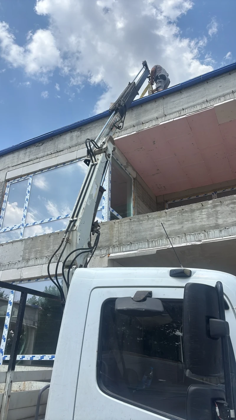 Mercedes-Benz Atego Самосвал и кран, снимка 5 - Камиони - 52755085