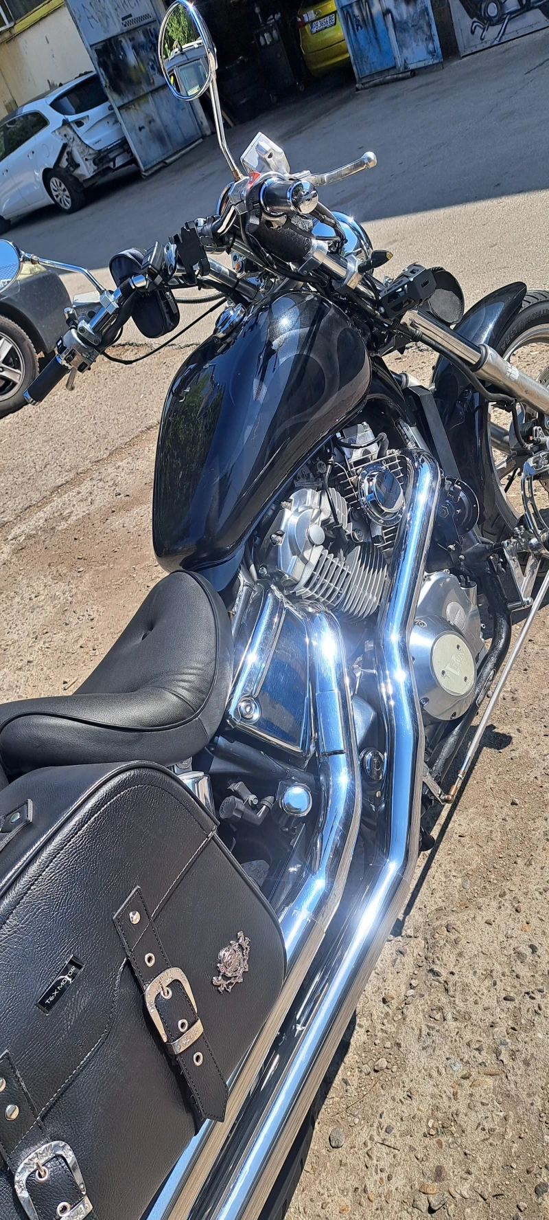 Honda Vt Shadow, снимка 5 - Мотоциклети и мототехника - 51974443