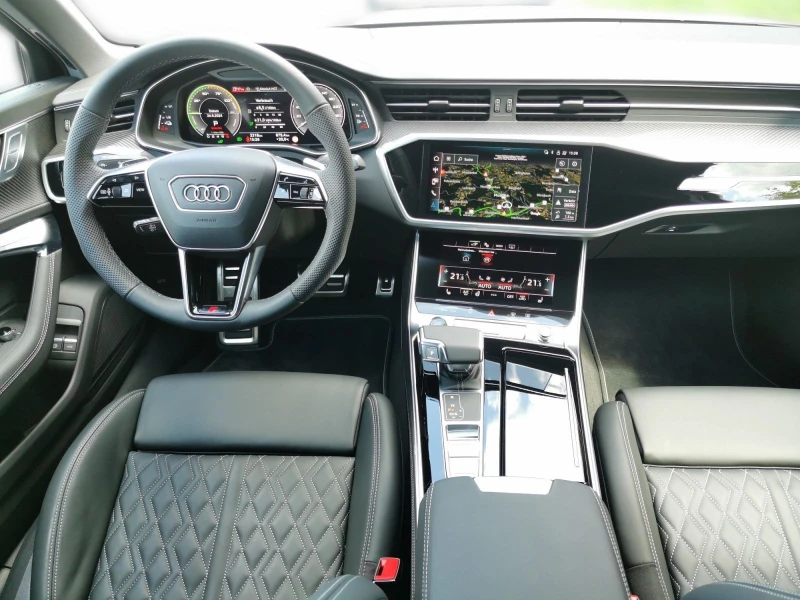 Audi A6 55 TFSIe Quattro = S-line= Гаранция, снимка 8 - Автомобили и джипове - 47394659