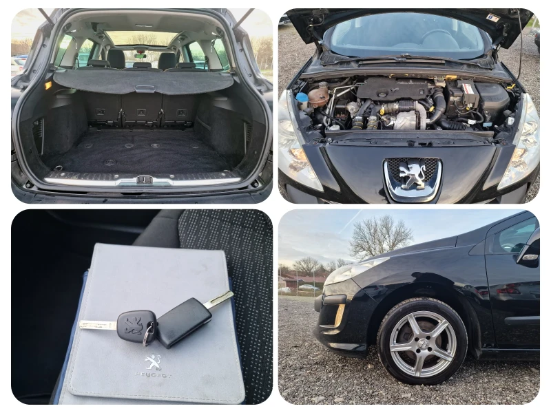 Peugeot 308 1.6HDI* ПАНОРАМА , снимка 16 - Автомобили и джипове - 52805108