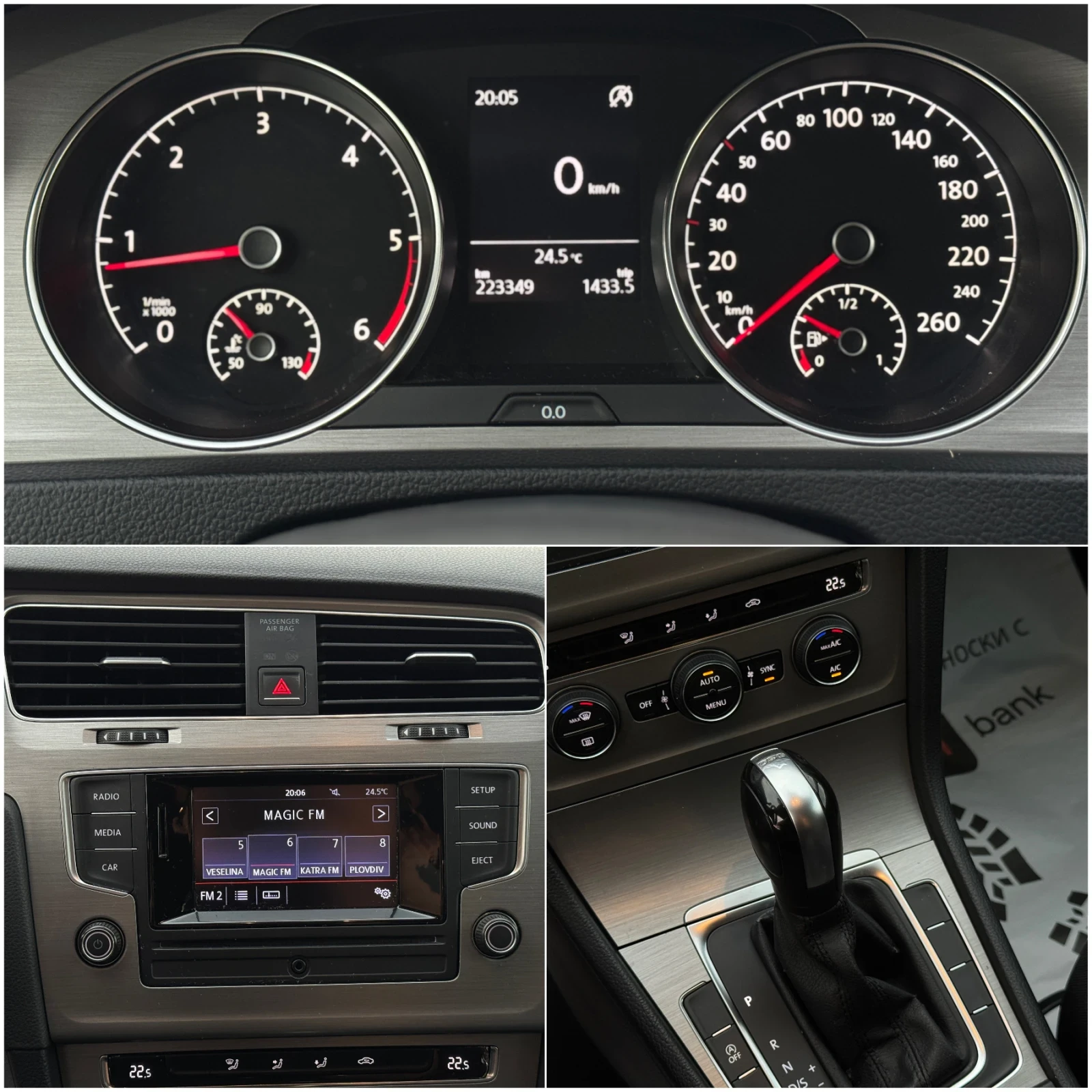 VW Golf TDI* DUAL COLOR* АВТОМАТИК* , снимка 9 - Автомобили и джипове - 55137514