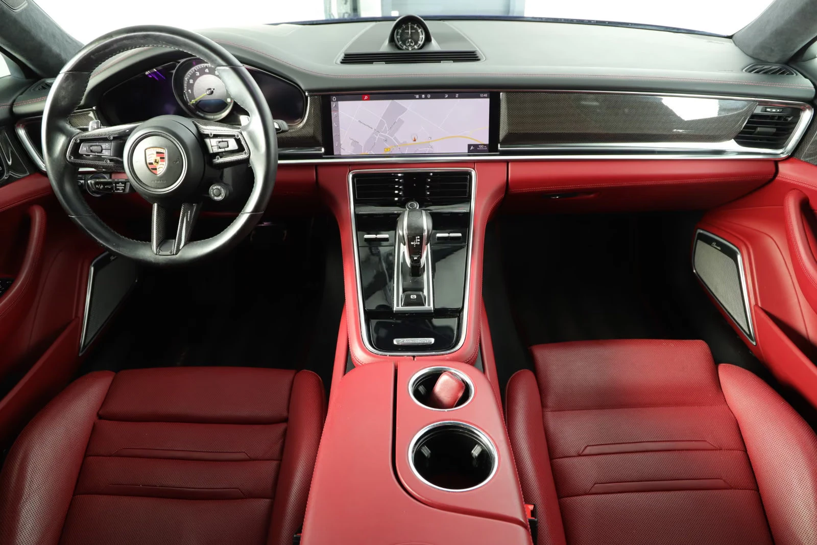 Porsche Panamera TURBO S/E-HYBRID/700HP/360/PANO/BURMASTER/849z, снимка 9 - Автомобили и джипове - 55833089