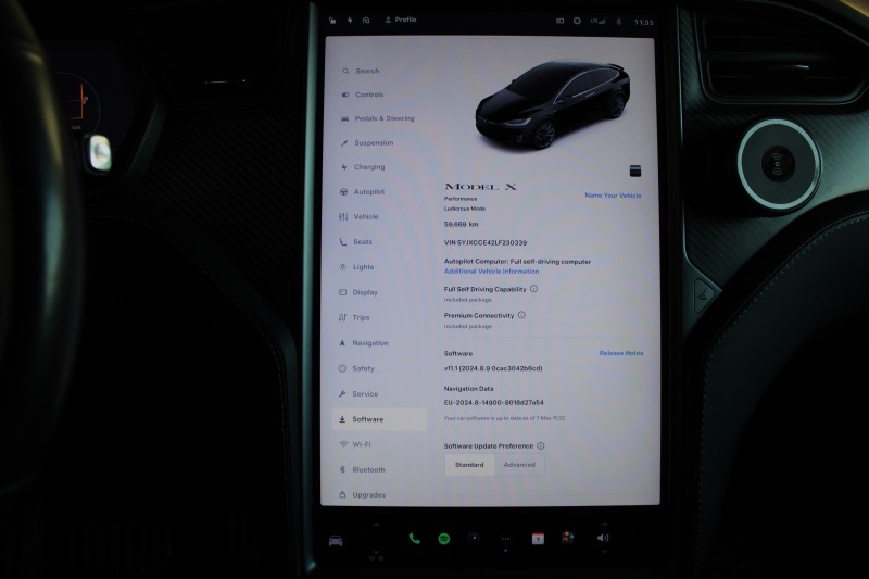 Tesla Model X P 100D PERFORMANCE LUDICROUSE  FULL SELF DRIVING, снимка 14 - Автомобили и джипове - 45620541