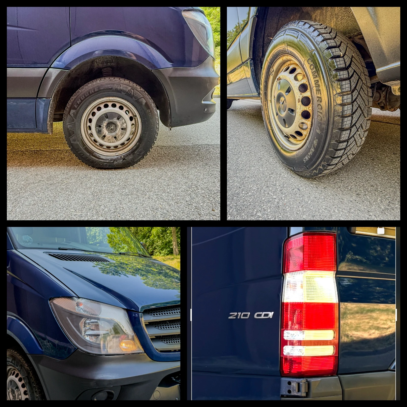 Mercedes-Benz Sprinter 2.2D РЕАЛНИ КМ ГАРАНЦИЯ 6 МЕСЕЦА ИЛИ 5000КМ , снимка 7 - Бусове и автобуси - 55103507