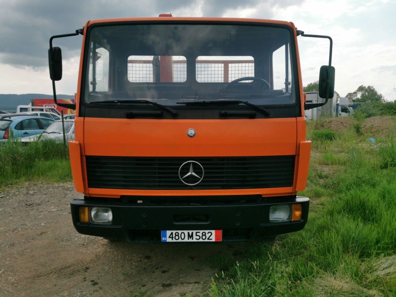 Mercedes-Benz 814 Самосвал с кран, снимка 2 - Камиони - 45202546