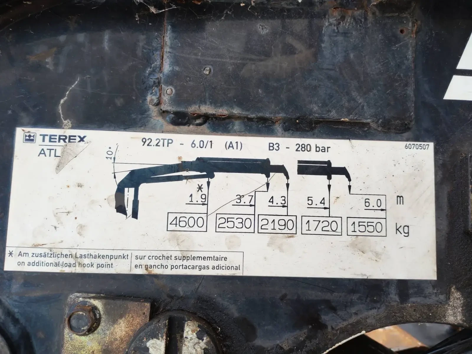 Daf 55 Самосвал с кран+ щипка, снимка 12 - Камиони - 55950985