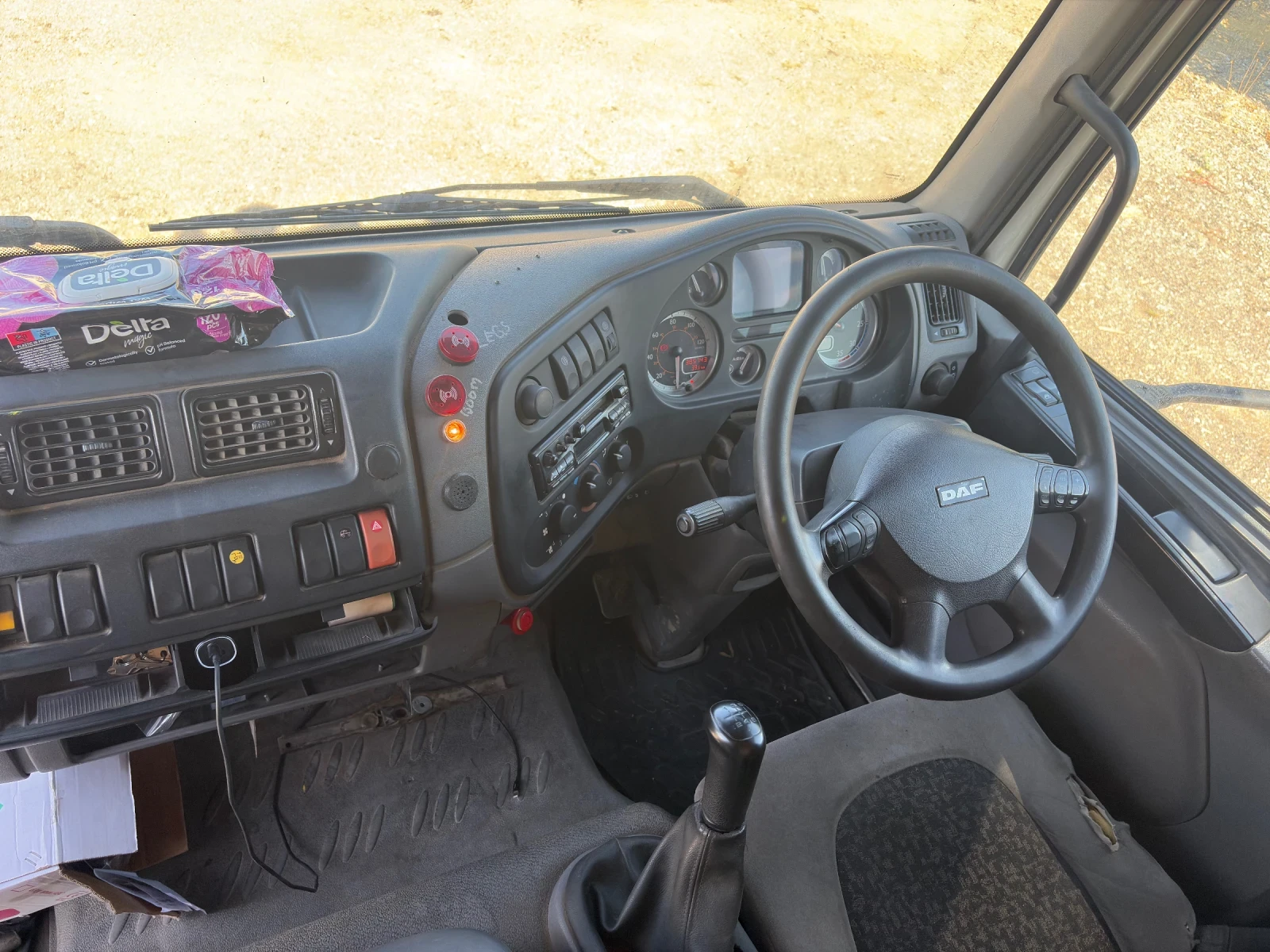 Daf 55 Самосвал с кран+ щипка, снимка 10 - Камиони - 55950985