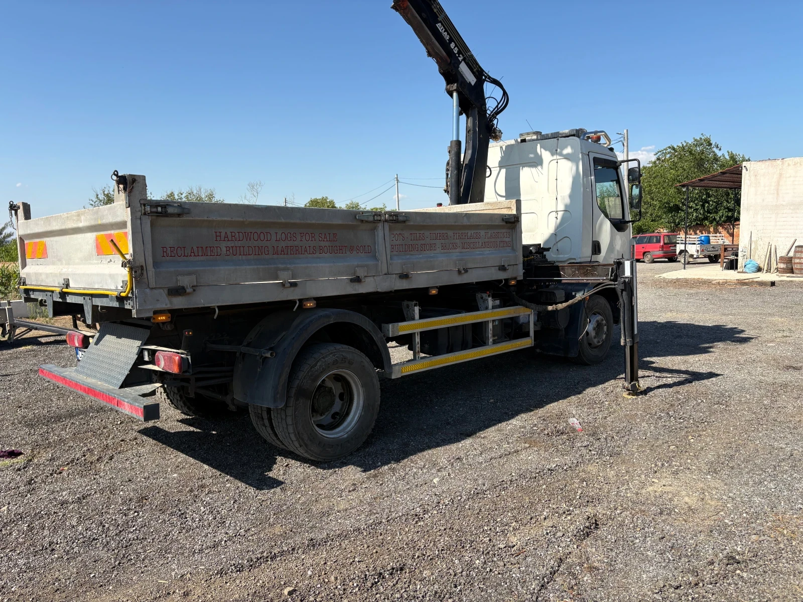 Daf 55 Самосвал с кран+ щипка, снимка 7 - Камиони - 55950985
