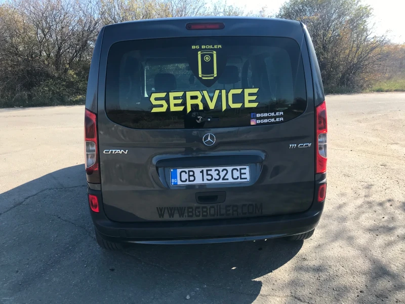 Mercedes-Benz Citan 111 CDI  - пътнически 5 места, снимка 3 - Автомобили и джипове - 47849448