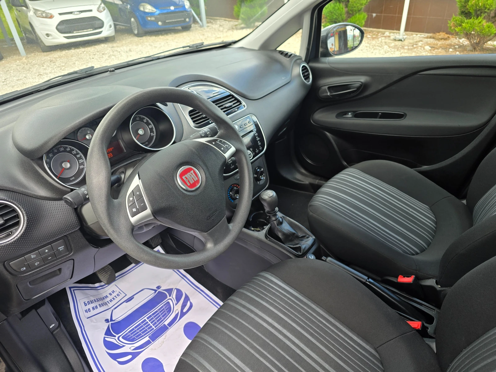 Fiat Punto 1.2 БЕНЗИН EVO ! ! РЕАЛНИ КИЛОМЕТРИ , снимка 9 - Автомобили и джипове - 54673972