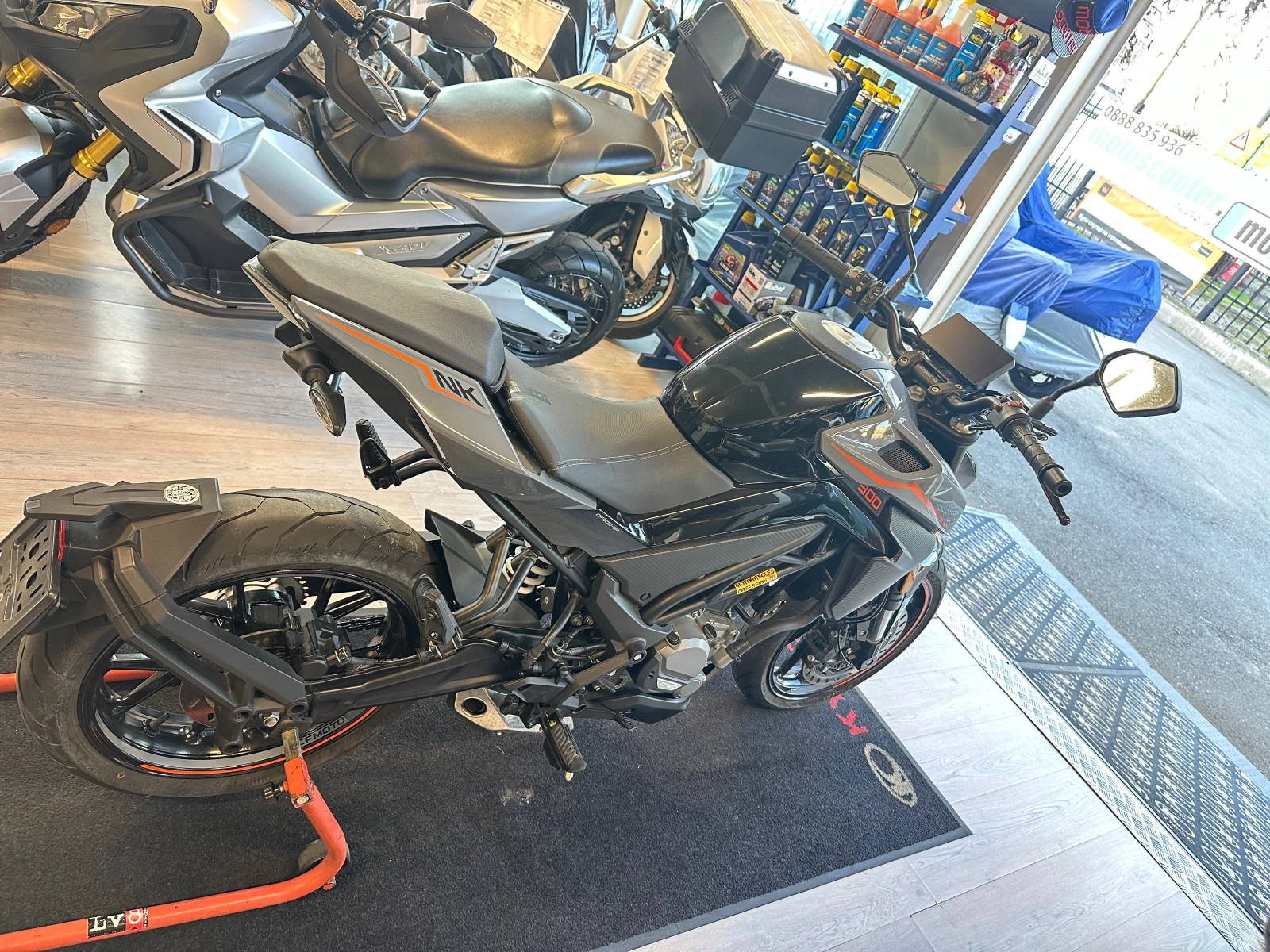 Cfmoto 300NK 06.2024г. 5335км. - изображение 8