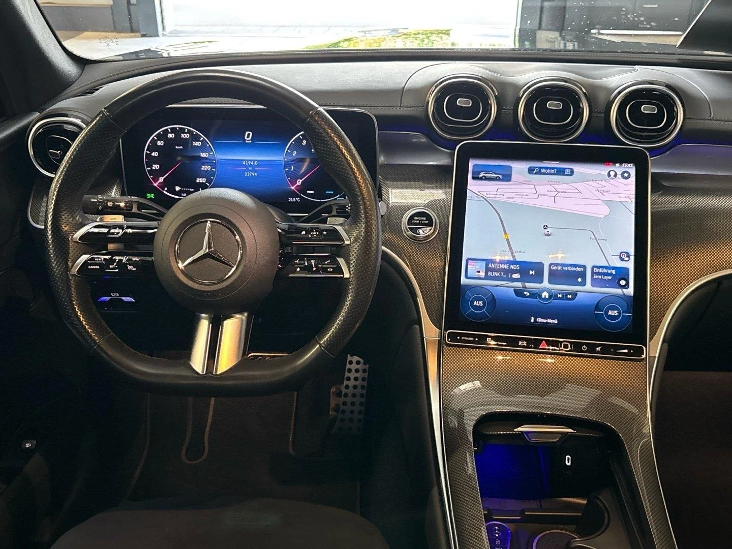 Mercedes-Benz GLC 200 4M* AMG* NIGHT* DISTR* CAM* KEYLESS*  | Mobile.bg   11