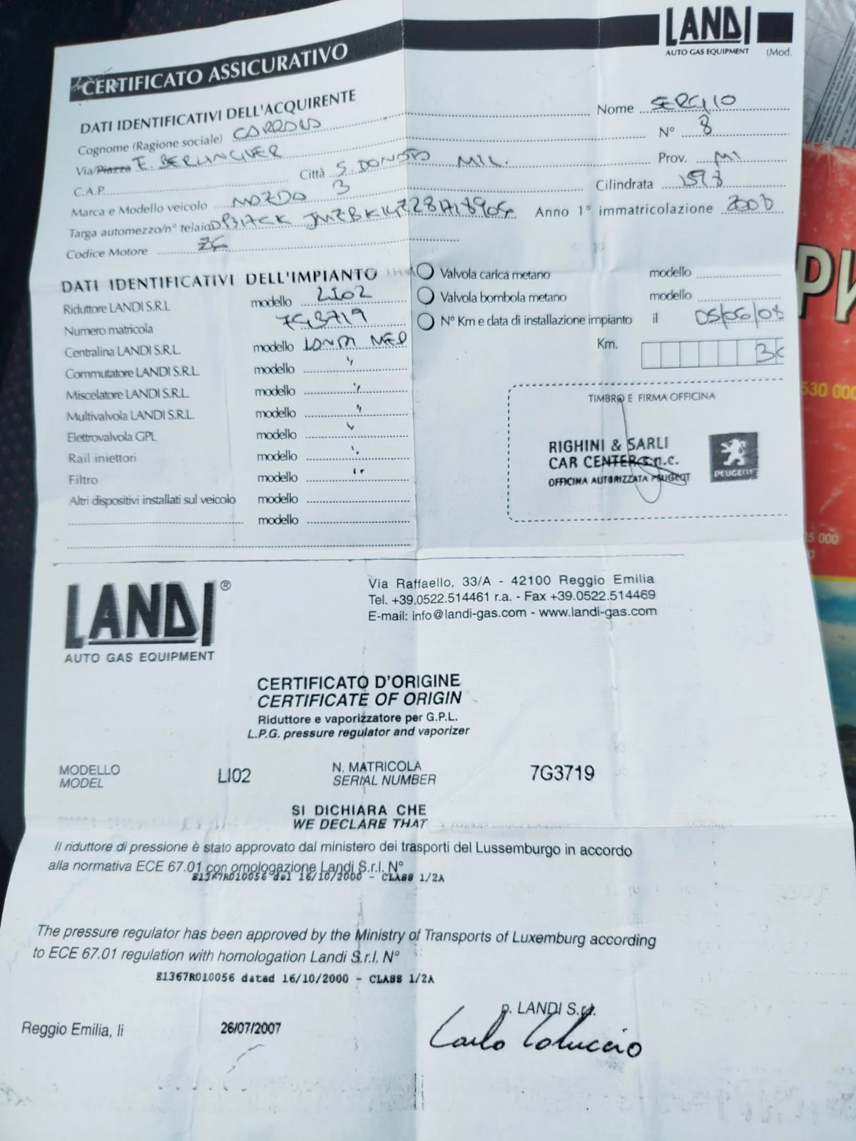 Mazda 3 LPG, верига, снимка 10 - Автомобили и джипове - 53582438