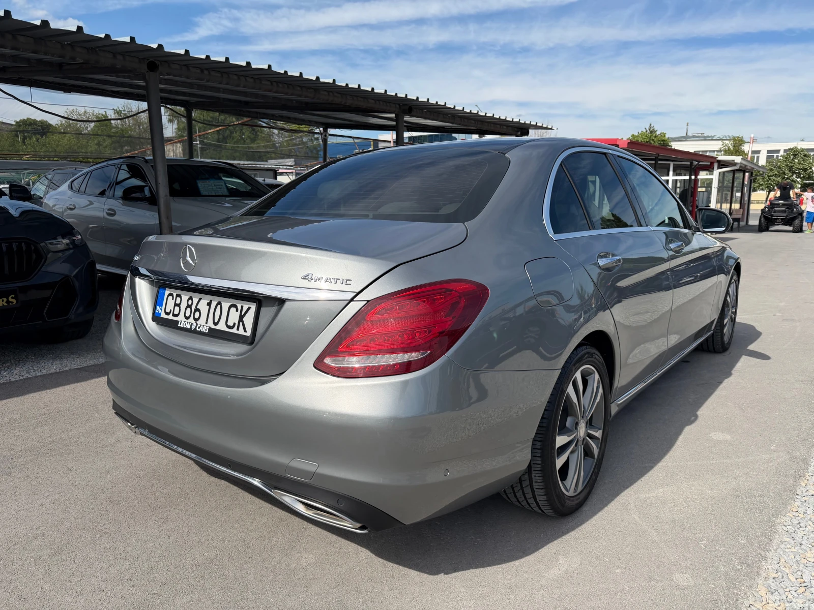 Mercedes-Benz C 400 4maric distronik + , снимка 6 - Автомобили и джипове - 54610514