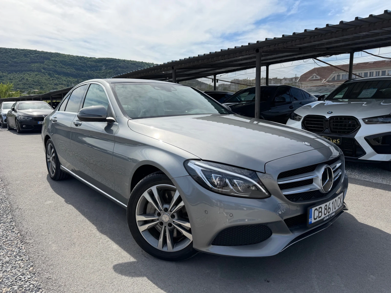 Mercedes-Benz C 400 4maric distronik + , снимка 3 - Автомобили и джипове - 54610514