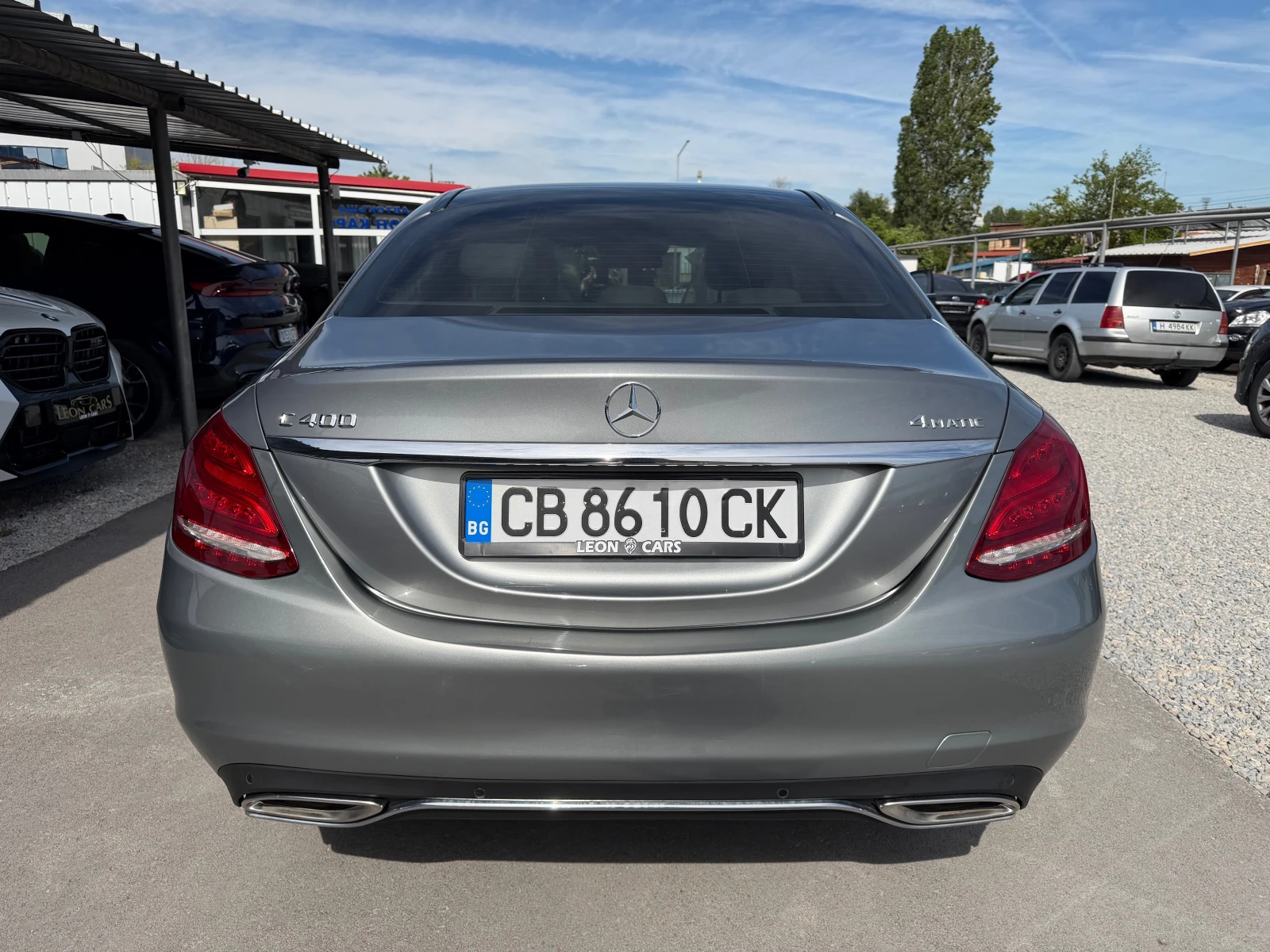 Mercedes-Benz C 400 4maric distronik + , снимка 5 - Автомобили и джипове - 54610514