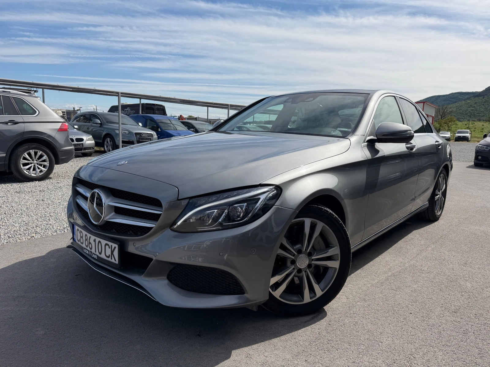 Mercedes-Benz C 400 4maric distronik + , снимка 2 - Автомобили и джипове - 54610514
