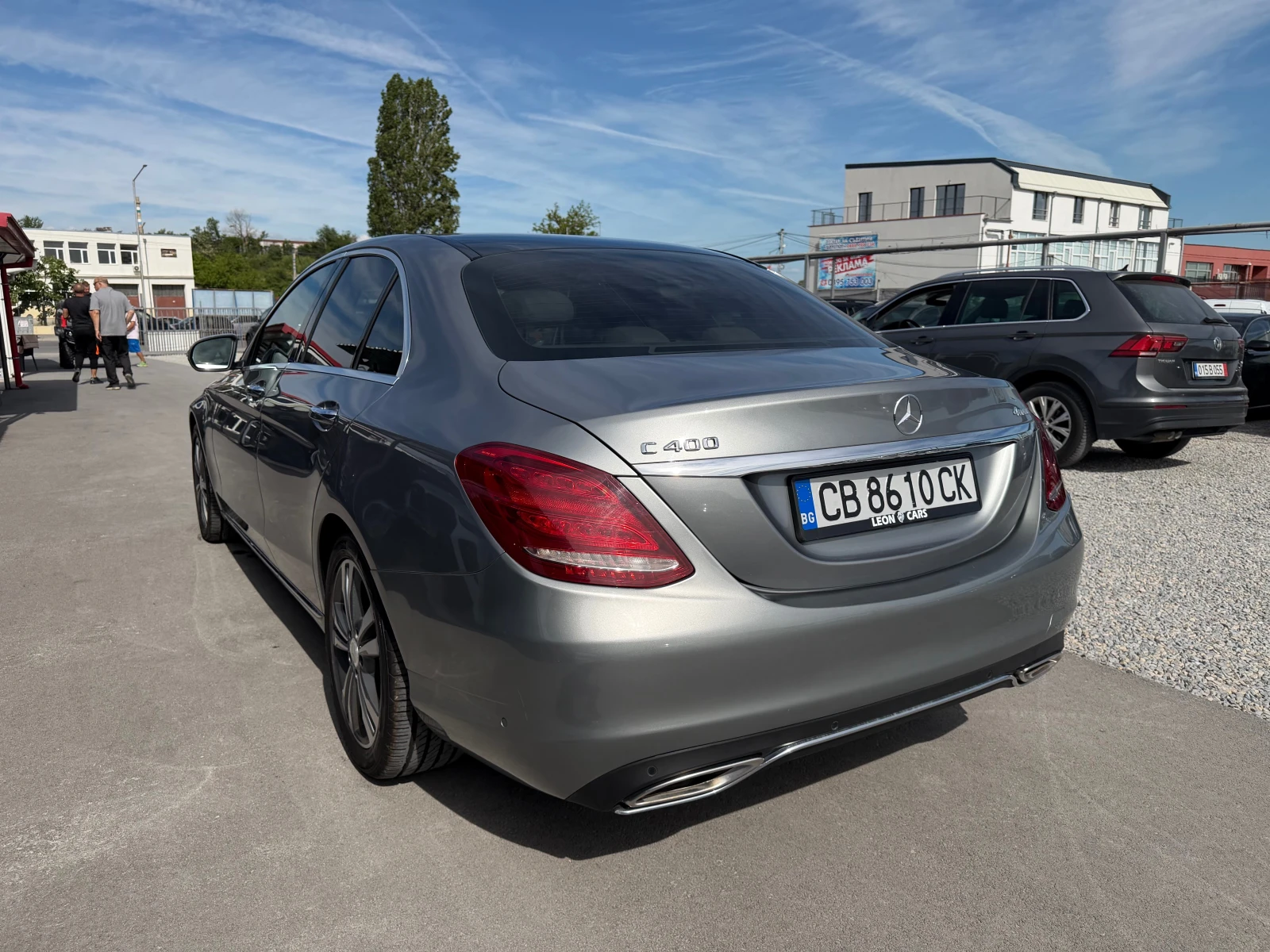 Mercedes-Benz C 400 4maric distronik + , снимка 4 - Автомобили и джипове - 54610514