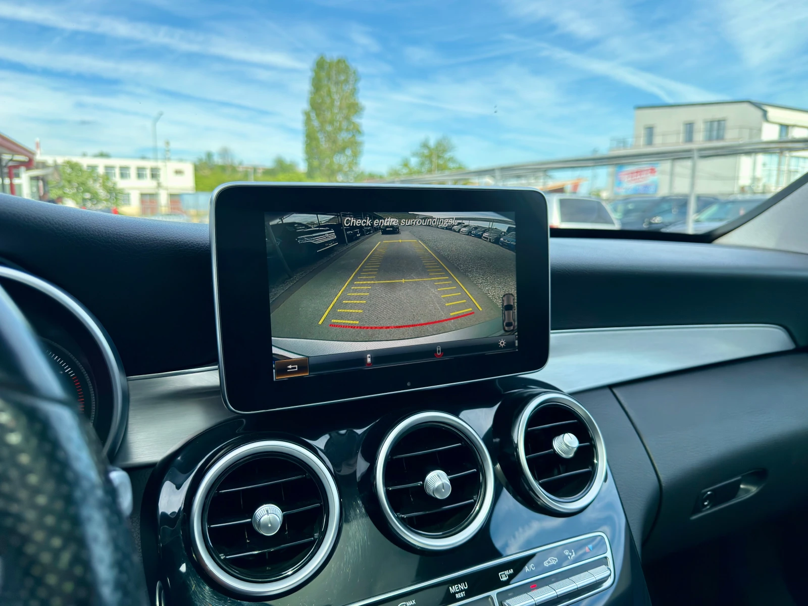 Mercedes-Benz C 400 4maric distronik + , снимка 15 - Автомобили и джипове - 54610514