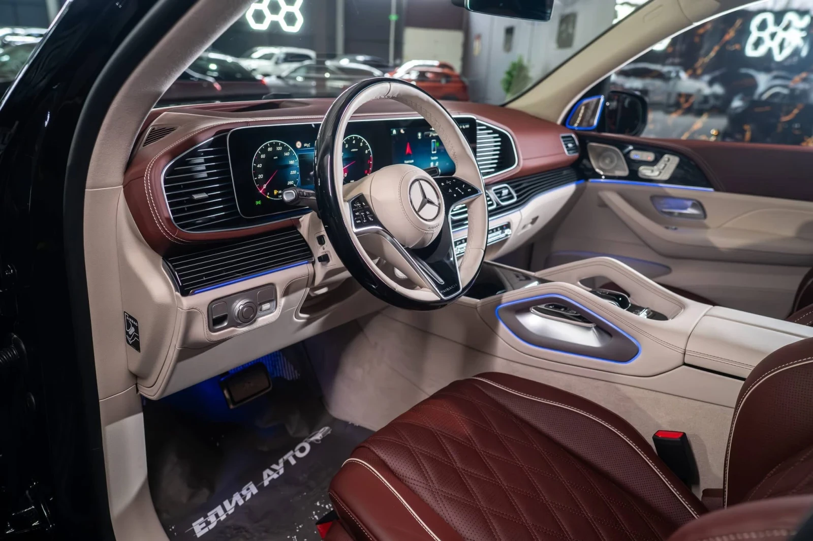 Mercedes-Benz GLS 600 MAYBACH 20�� ���� BURM �������� ������ 100% | Mobile.bg � ����������� 11