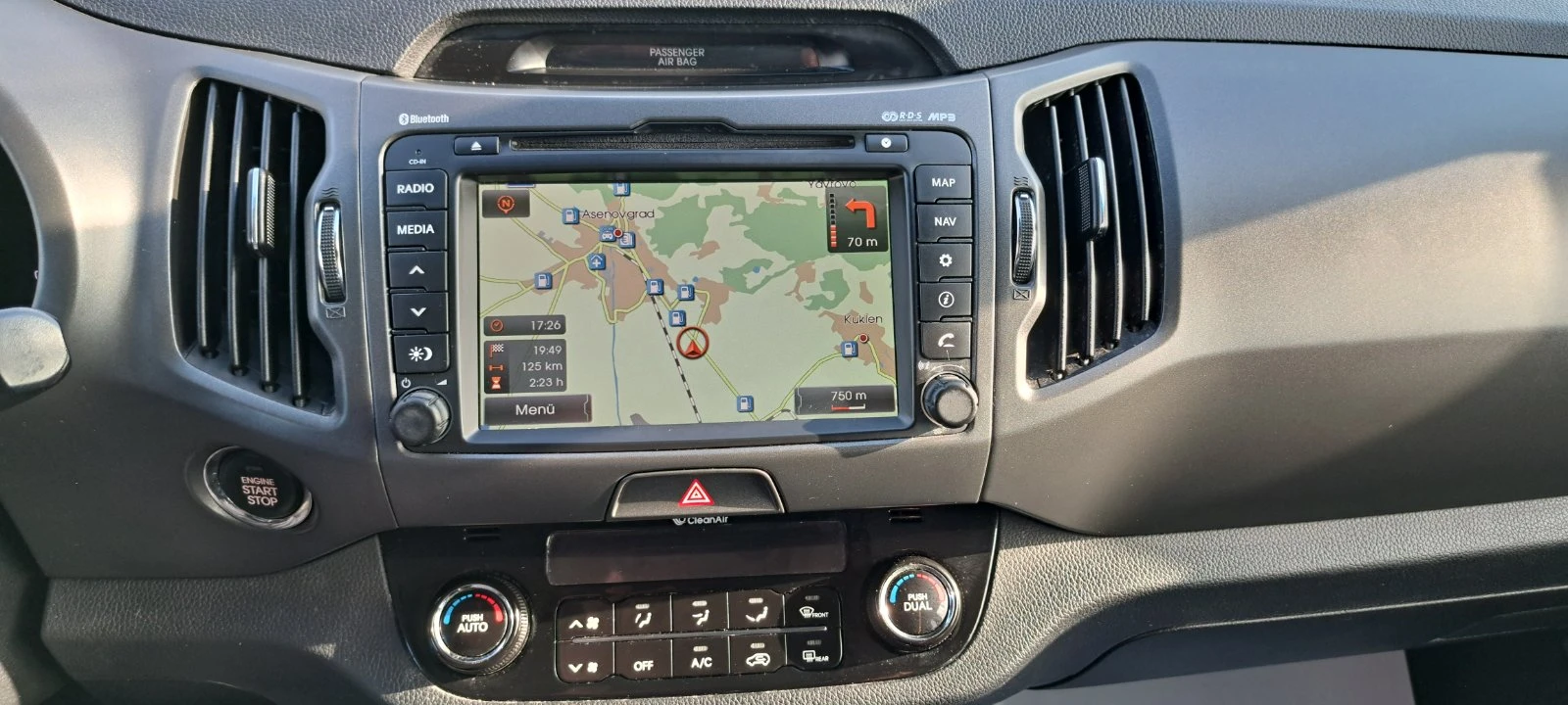 Kia Sportage 2.0 163kc Avtomatik 4x4 Panorama Navi Podgrev, снимка 15 - Автомобили и джипове - 54597766