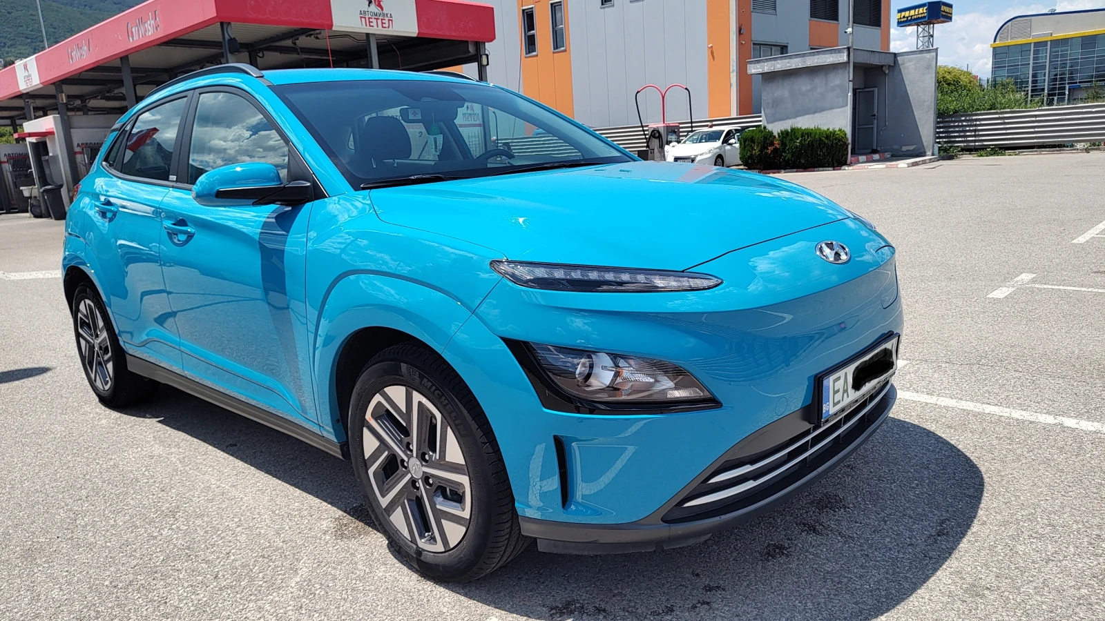 Hyundai Kona 39 kWh | 09.2021 | 45 000 км, / Гаранция , снимка 2 - Автомобили и джипове - 55252953
