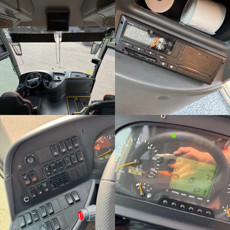 Mercedes-Benz Tourismo O 350 RHD 16RHD M2. ЕВРО-5 57места, снимка 7 - Бусове и автобуси - 51626856