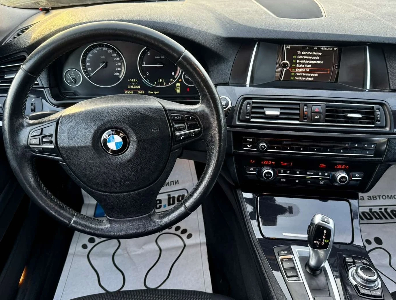 BMW 520 2.0D FaceLift Italia, снимка 10 - Автомобили и джипове - 53884842