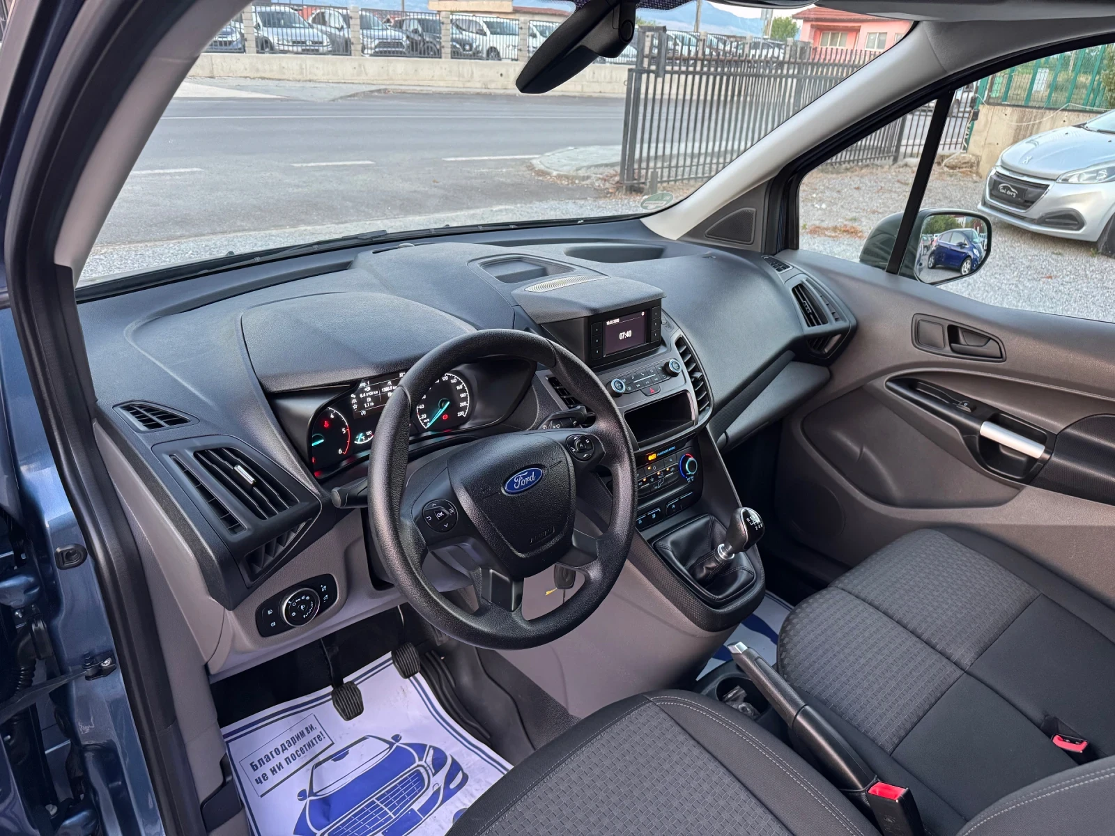 Ford Connect Transit 1.5d EkoBlue!FACE!! MAXI!! 3 Seats!! 6Sp!!, снимка 12 - Автомобили и джипове - 55728881