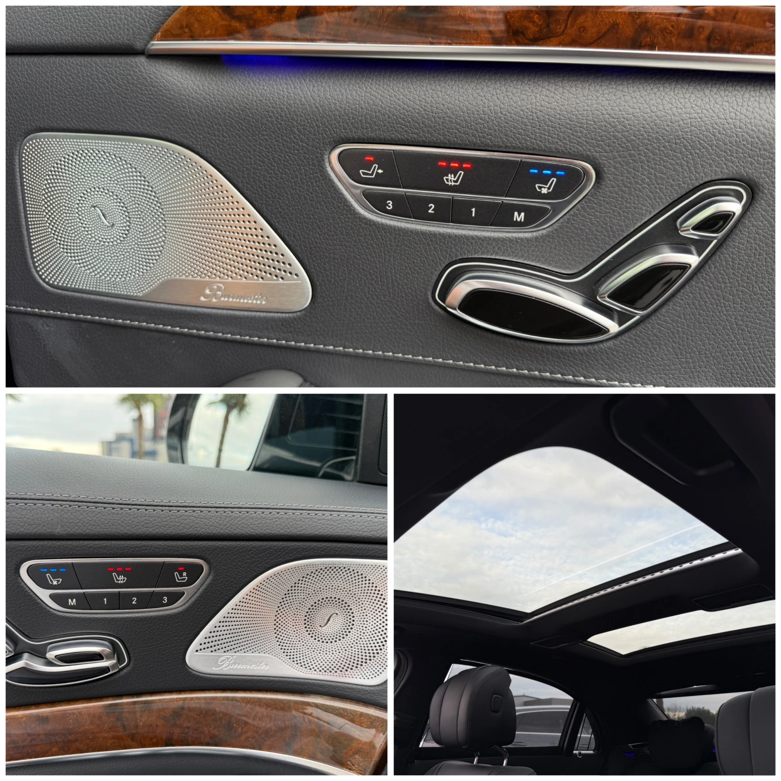 Mercedes-Benz S 500 AMG Long 4-Matic * 58000км!* НОВ, снимка 15 - Автомобили и джипове - 56088389