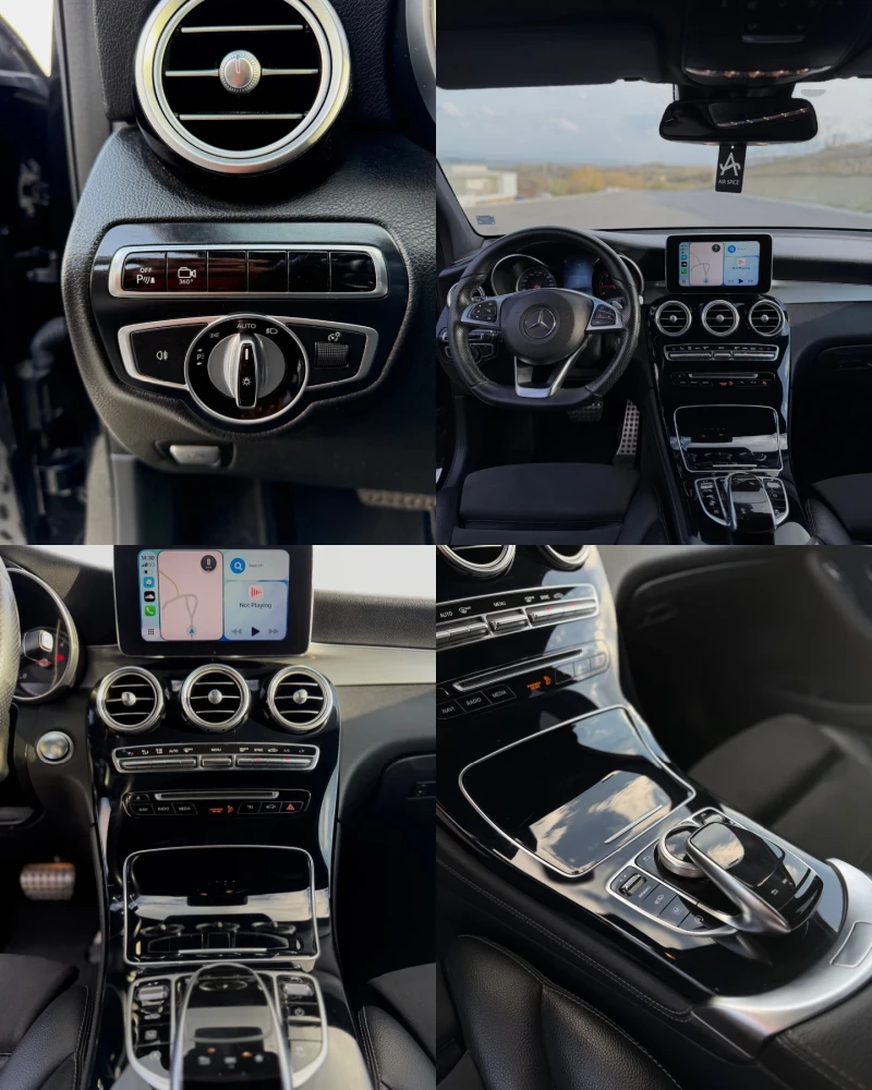 Mercedes-Benz GLC 250 d AMG Premium 9G-Tronic   204 к.с.   CarPlay / 360, снимка 14 - Автомобили и джипове - 52506537