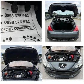 Peugeot 308 1.6-HDI-6-speed-ПАНОРАМА-АВТОПИЛОТ-КАТО НОВА, снимка 17